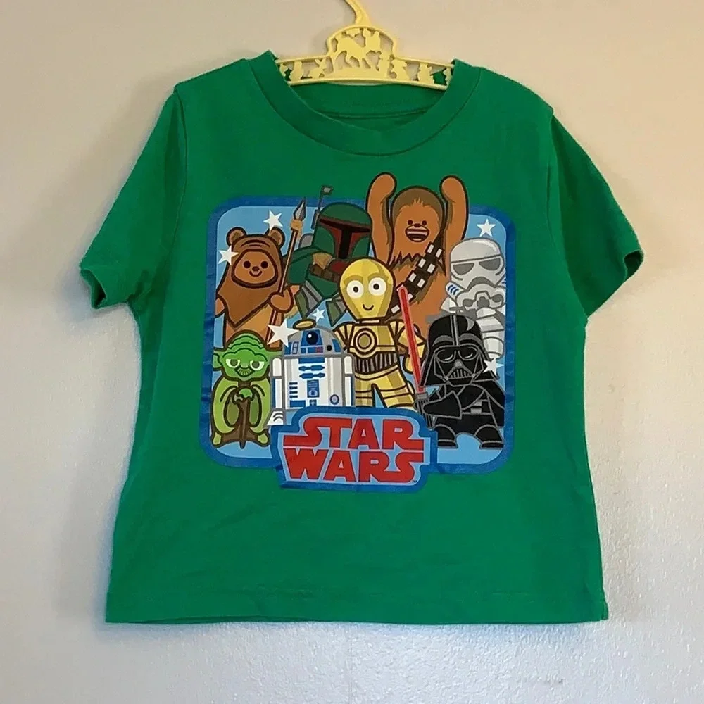 Star‎ Wars - 3T, green tshirt, Star Wars